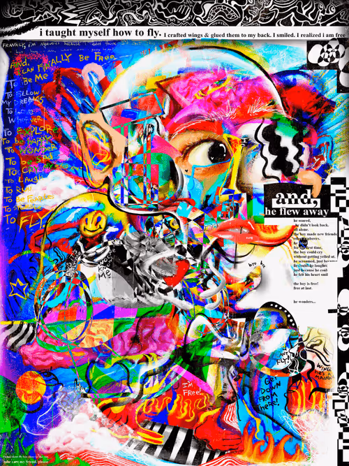 Growing Up...I'm Scared Open Edition by FEWOCiOUS